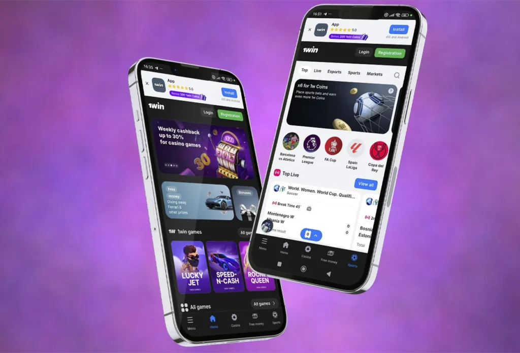 1win Mobile Application in India